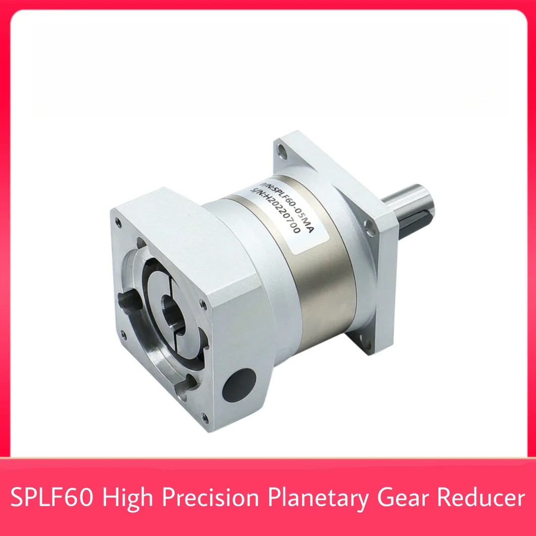 Servo Motor Cnc - SPLF60 เกียร์บ็อกซ์ดาวเคราะห์แบบลดความเร็ว ความแม่นยำสูง เสียงเบา สำหรับมอเตอร์เซอร์โวสเต็ปเปอร์ Nema23
