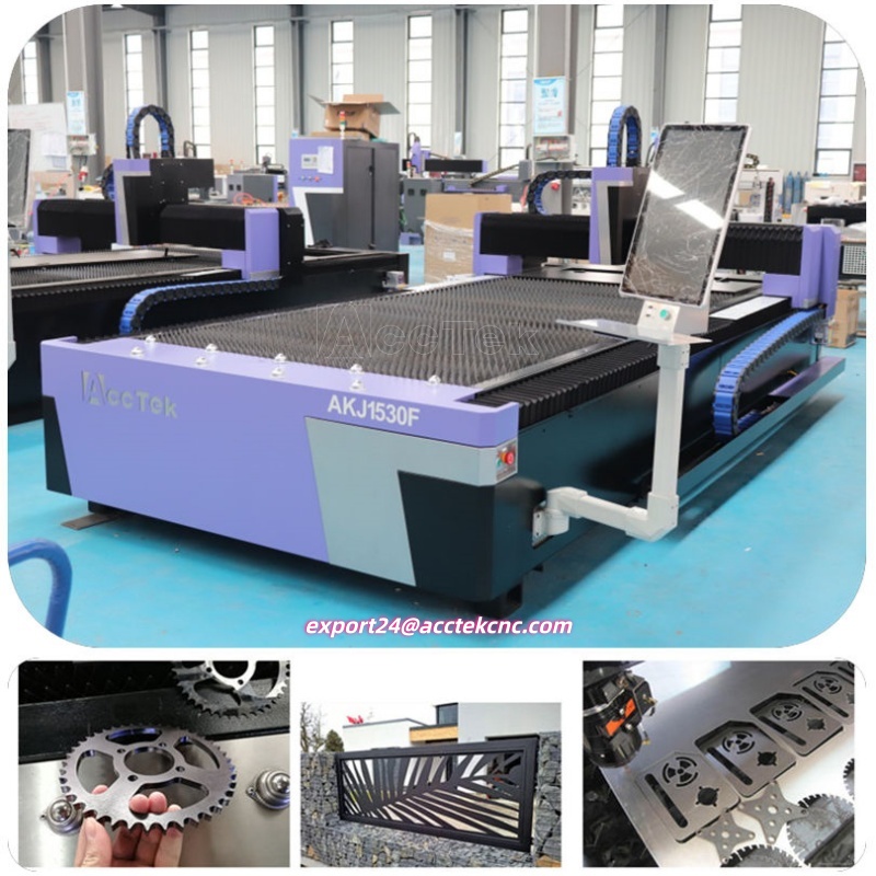 Industrial Fiber Laser - เครื่องตัดเลเซอร์อุตสาหกรรม CNC กำลังไฟ 1500W 2kW 3kW