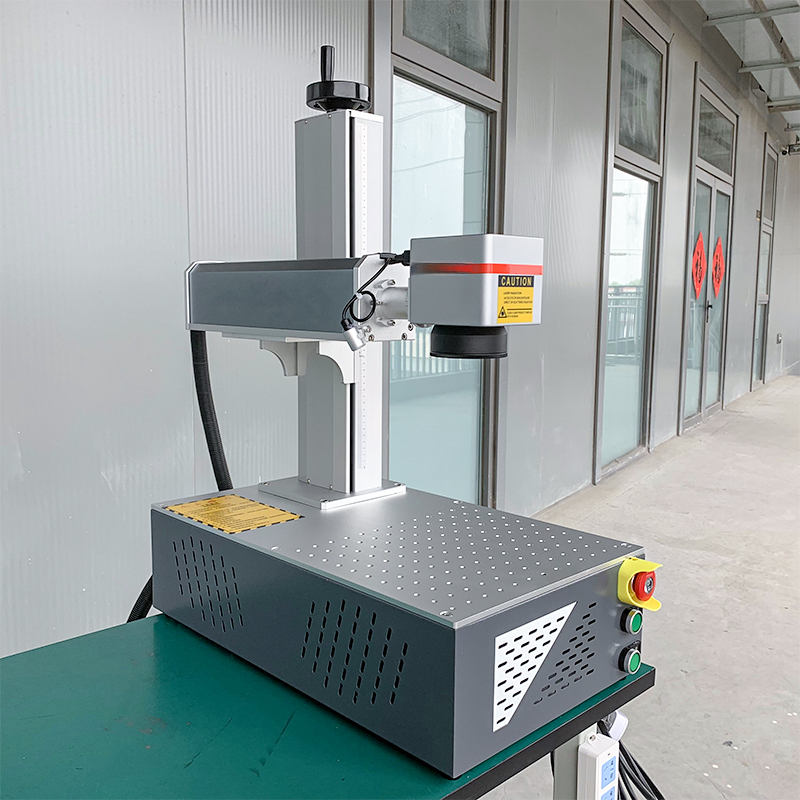 Industrial Fiber Laser - เครื่องเลเซอร์ไฟเบอร์แบบพกพาสำหรับทำเครื่องหมายบนโลหะ 20W/30W/50W/100W Max Raycus JPT Mopa