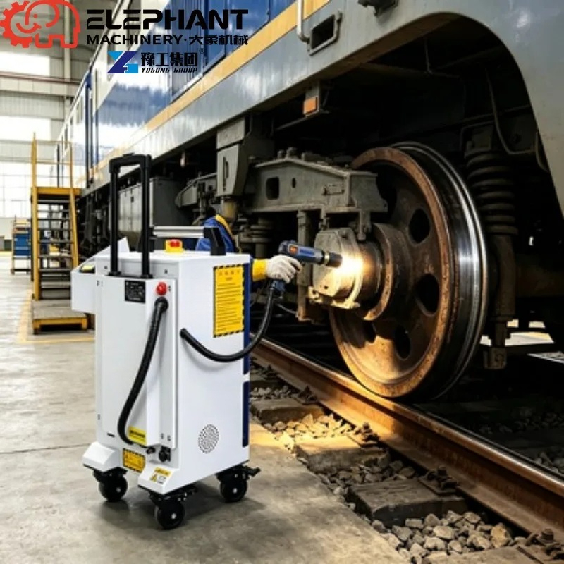 Industrial Laser Paint Removal - เครื่องทำความสะอาดไฟเบอร์เลเซอร์แบบมือถือสำหรับงานอุตสาหกรรม 1000W จากโรงงานโดยตรง กำจัดสนิมและสีบนโลหะ พร้อมการรับประกัน 2
