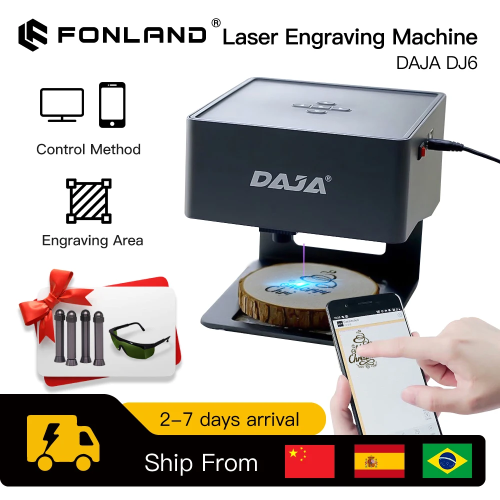 Industrial Laser Tool - Daja เครื่องแกะสลักเลเซอร์ CNC DJ6 mesin grafir