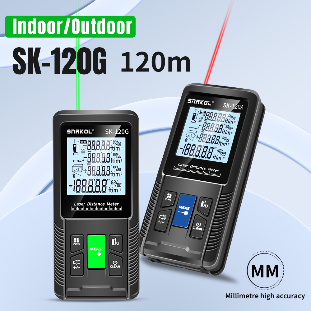 Industrial Laser Tape Measure - Snakol เลเซอร์ 40 M 50 M
