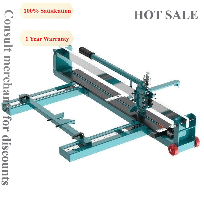 Industrial Laser Tool - เครื่องตัดกระเบื้องอุตสาหกรรม A81 แบบแมนนวล รางเหล็ก ระบบเลเซอร์นำทาง ใบมีดอัลลอยด์ความแม่นยำสูง