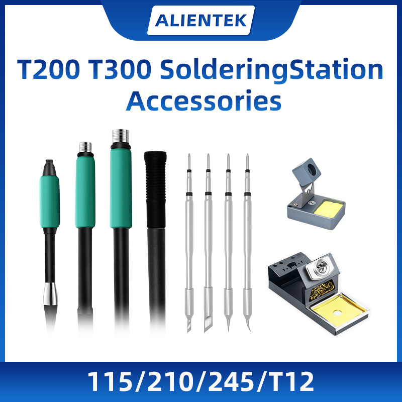 Industrial Laser Soldering Iron - ด้ามจับหัวแร้งบัดกรี ALIENTEK T200 สำหรับหัวแร้ง C210/C245/c115/T12 หัวแร้งเปลี่ยนสำหรับสถานีบัดกรี