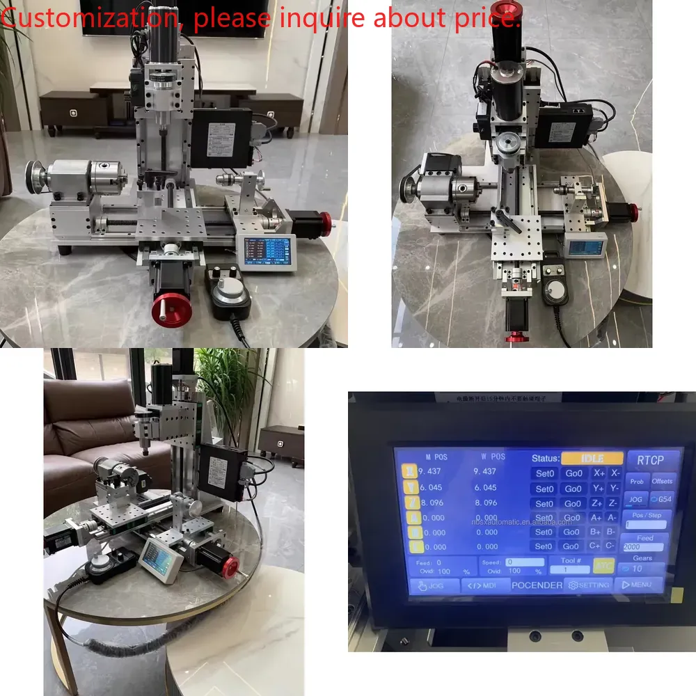เครื่องกลึงซีเอ็นซีขนาดเล็กแบบ - Servo Motor Cnc บทวิจารณ์และราคา