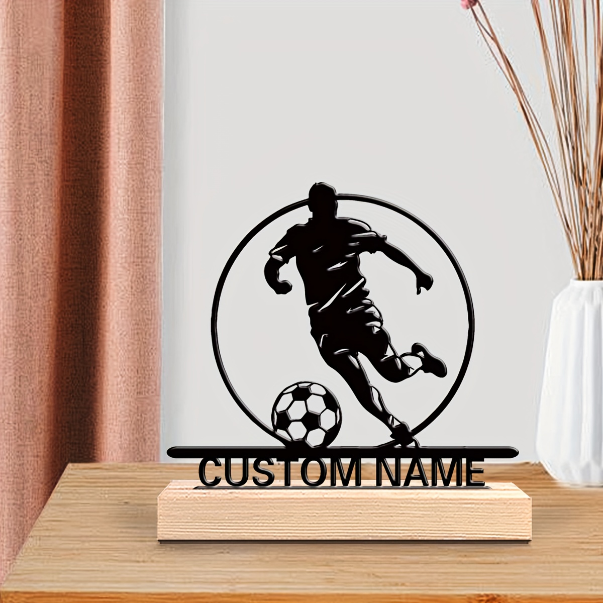 รูปปั้นนักฟุตบอลโลหะสั่งทำพร้อ - Desktop Laser Engraver บทวิจารณ์และราคา