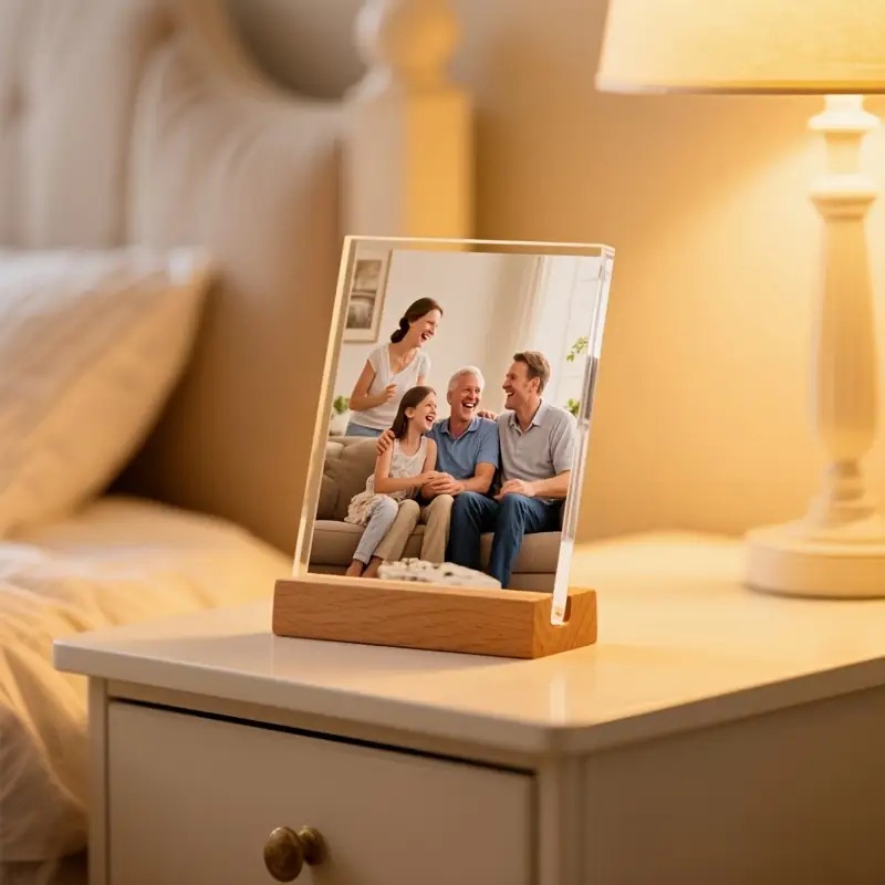 อะคริลิคภาพถ่ายส่วนตัวปรับแต่ง - Desktop Laser Engraver บทวิจารณ์และราคา