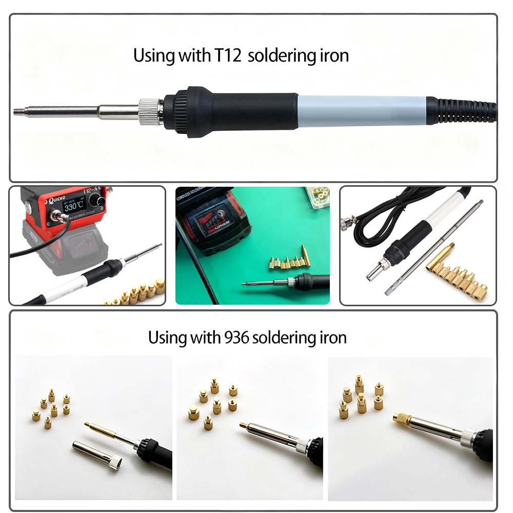 หัวแร้งบัดกรีแบบเสียบเกลียวทอง - Industrial Laser Soldering Iron บทวิจารณ์และราคา