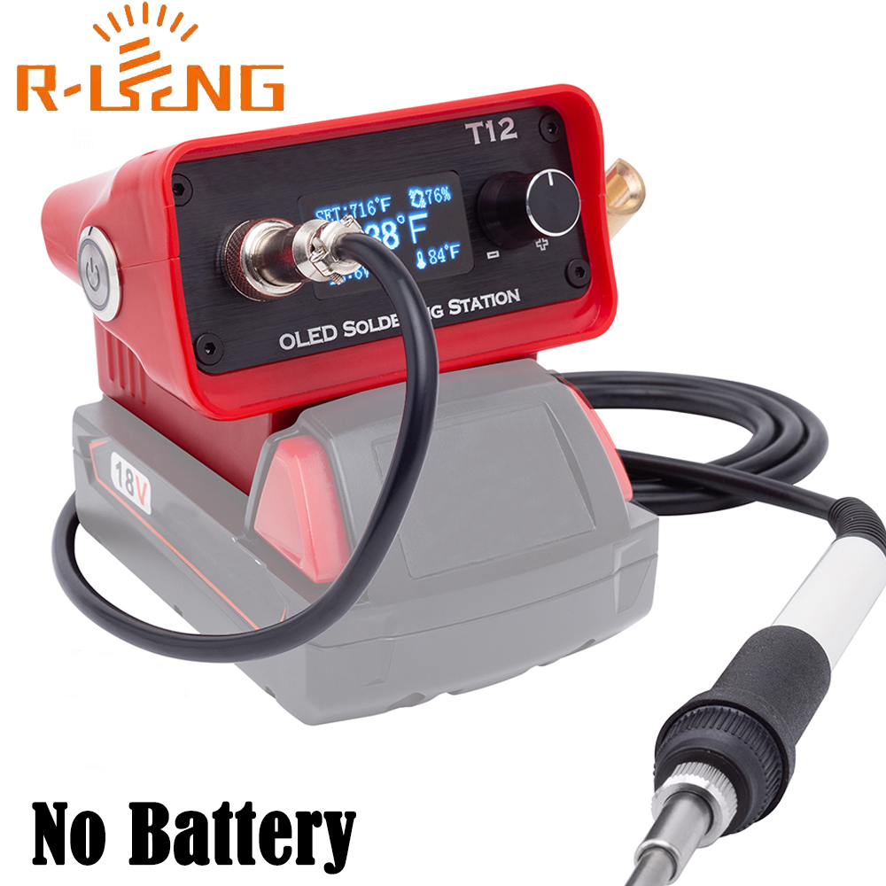 OLED T12 การประสาน สถานีเหล็กป - Industrial Laser Soldering Iron บทวิจารณ์และราคา