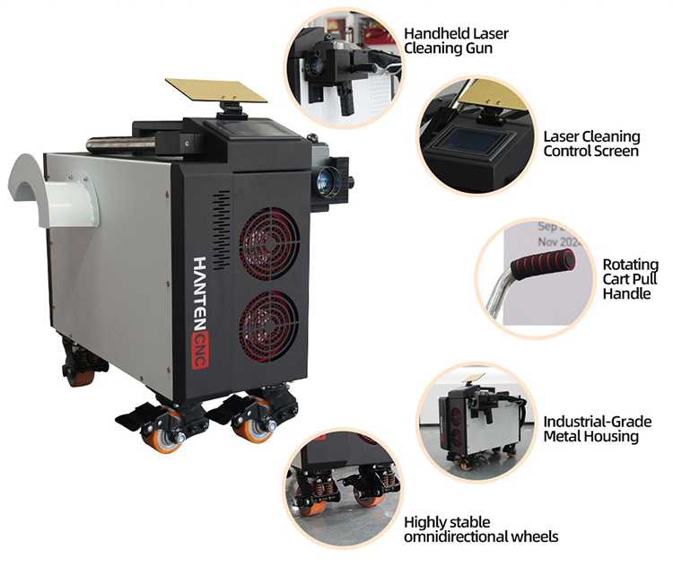 เครื่องทำความสะอาดด้วยเลเซอร์พ - Industrial Laser Paint Removal บทวิจารณ์และราคา