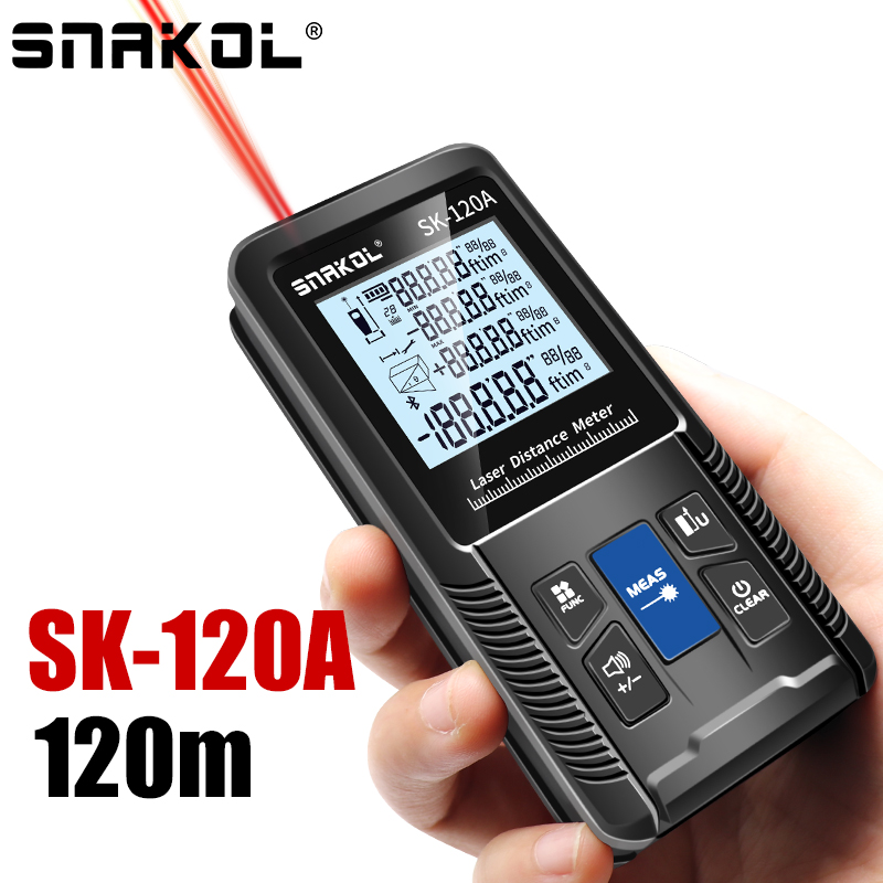 SNAKOL เครื่องวัดระยะด้วยเลเซอ - Industrial Laser Tape Measure บทวิจารณ์และราคา