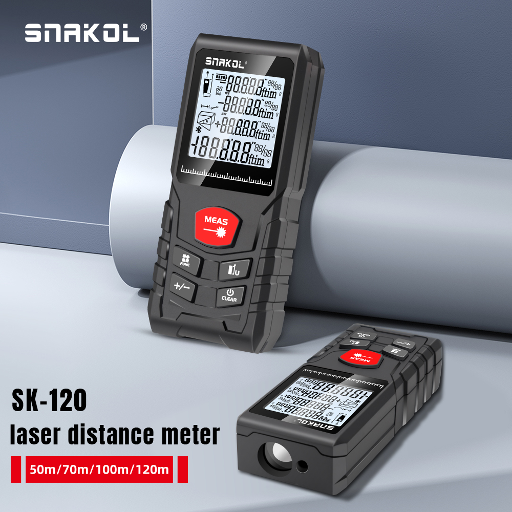 SNAKOL เครื่องวัดระยะด้วยเลเซอ - Industrial Laser Tape Measure บทวิจารณ์และราคา