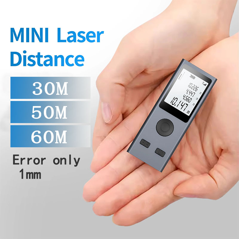 เครื่องวัดระยะด้วยเลเซอร์ขนาดเ - Industrial Laser Tape Measure บทวิจารณ์และราคา