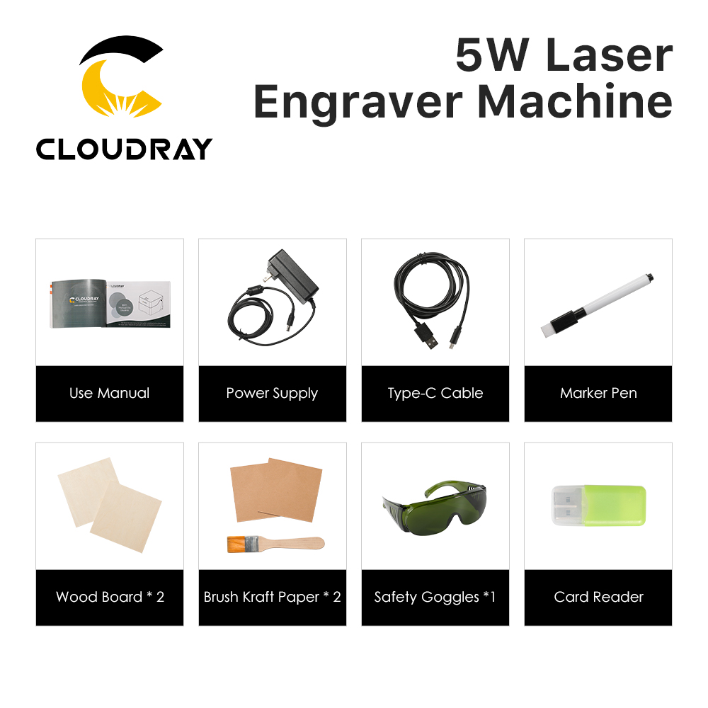 เครื่องแกะสลักเลเซอร์ Cloudray - Industrial Laser Tool บทวิจารณ์และราคา