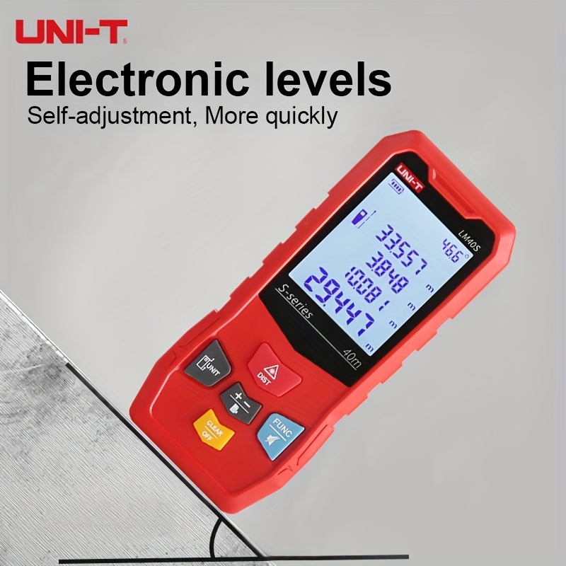หน่วยเลเซอร์ Rangefinder LM40S - Industrial Laser Tape Measure บทวิจารณ์และราคา